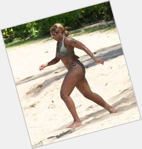 Mary J Blige dyed blonde hair & hairstyles Athletic body, 