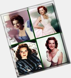 Maureen O Hara Slim body,  red hair & hairstyles