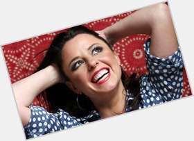 Myf Warhurst Average body,  dark brown hair & hairstyles