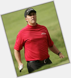 Phil Mickelson Athletic body,  light brown hair & hairstyles