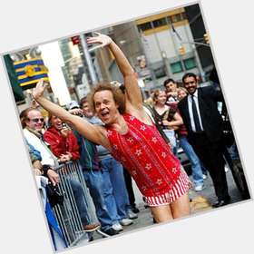 Richard Simmons light brown hair & hairstyles Athletic body, 
