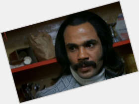 Ron O Neal Average body,  dark brown hair & hairstyles