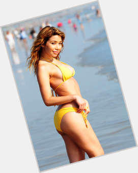Roxanne Dawn Athletic body,  dark brown hair & hairstyles