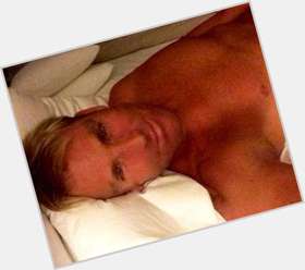 Shane Warne blonde hair & hairstyles Athletic body, 