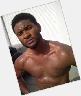 Usher Raymond dark brown hair & hairstyles Athletic body, 