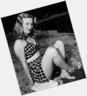 Veronica Lake Slim body,  blonde hair & hairstyles