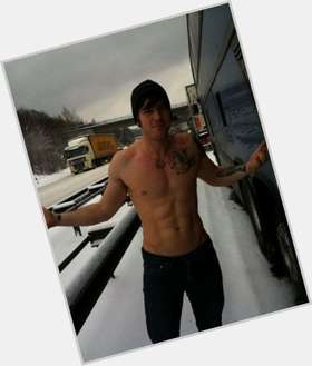 Zack Merrick dark brown hair & hairstyles Athletic body, 