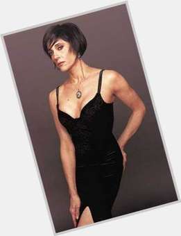 Christiane Torloni Slim body,  dark brown hair & hairstyles