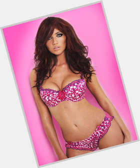 Amy Childs Slim body,  dyed red hair & hairstyles
