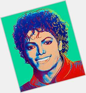Andy Warhol Slim body,  blonde hair & hairstyles