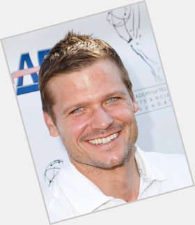 Bailey Chase Athletic body,  dark brown hair & hairstyles