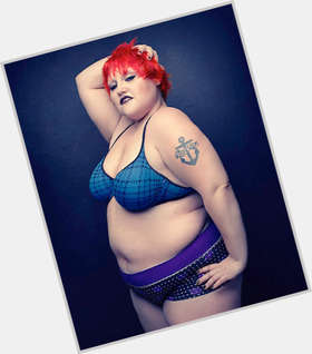 Beth Ditto Large body,  black hair & hairstyles