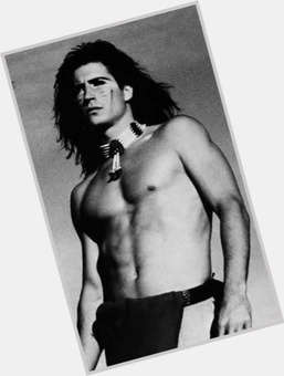Billy Wirth Athletic body,  dark brown hair & hairstyles