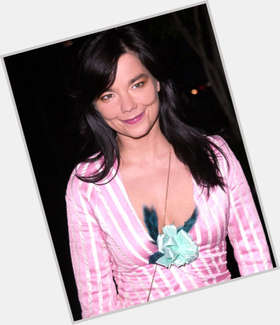 Bjork Average body,  black hair & hairstyles