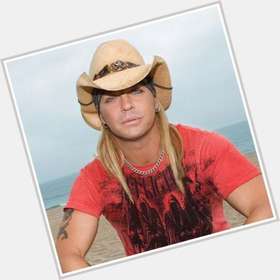 Bret Michaels blonde hair & hairstyles Athletic body, 