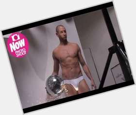 Brian Friedman Athletic body,  dyed blonde hair & hairstyles