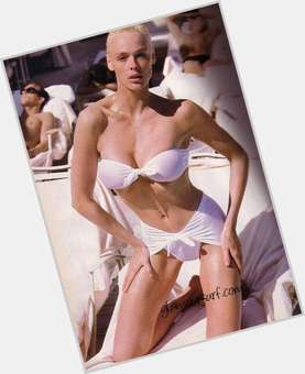 Brigitte Nielsen Voluptuous body,  blonde hair & hairstyles