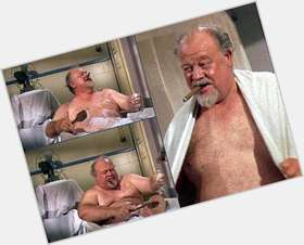 Burl Ives Large body,  salt and pepper hair & hairstyles