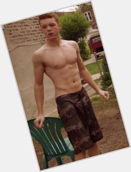 Cameron Monaghan Average body,  red hair & hairstyles