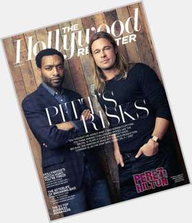 Chiwetel Ejiofor Average body,  dark brown hair & hairstyles