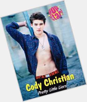Cody Christian Athletic body,  dark brown hair & hairstyles