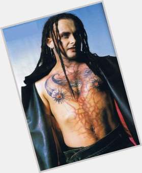 Dani Filth Average body,  black hair & hairstyles