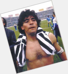 Diego Armando Maradona Large body,  black hair & hairstyles