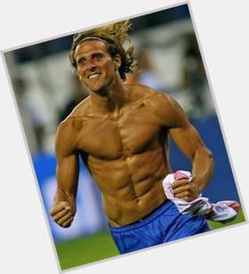 Diego Forlan blonde hair & hairstyles Athletic body, 