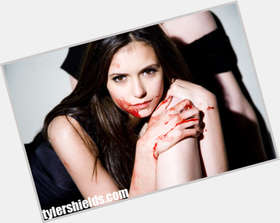 Elena Gilbert Slim body,  dark brown hair & hairstyles