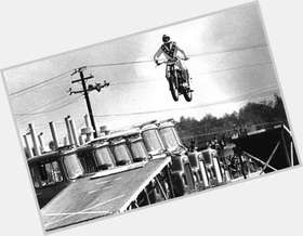 Evel Knievel blonde hair & hairstyles Athletic body, 