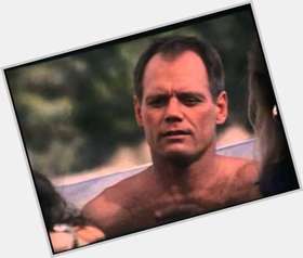 Fred Dryer Athletic body,  salt and pepper hair & hairstyles
