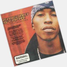 Fredro Starr Athletic body,  bald hair & hairstyles