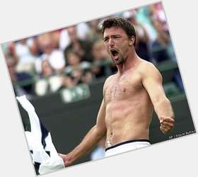 Goran Ivanisevic  black hair & hairstyles