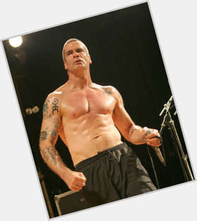 Henry Rollins Athletic body,  grey hair & hairstyles