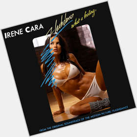 Irene Cara Slim body,  dark brown hair & hairstyles