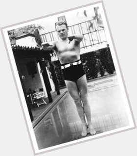 James Cagney Athletic body,  red hair & hairstyles