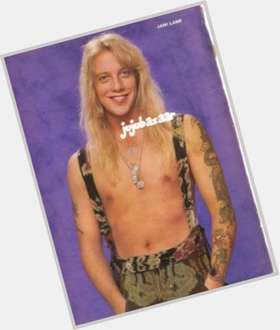 Jani Lane Average body,  blonde hair & hairstyles