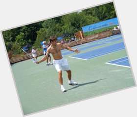 Jimmy Connors Athletic body,  light brown hair & hairstyles