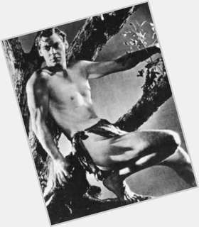 Johnny Weissmuller Athletic body,  
