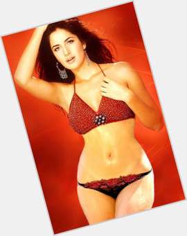 Katrina Kaif Average body,  dark brown hair & hairstyles