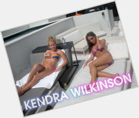 Kendra Wilkinson Voluptuous body,  blonde hair & hairstyles