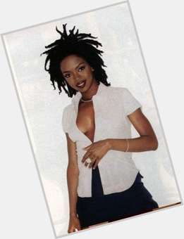 Lauryn Hill Slim body,  black hair & hairstyles