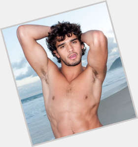 Marlon Teixeira Athletic body,  dark brown hair & hairstyles