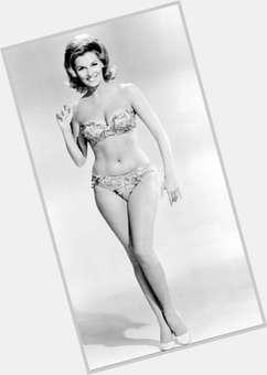 Nancy Kovack Athletic body,  dark brown hair & hairstyles