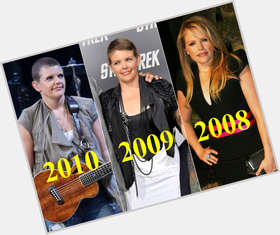 Natalie Maines Average body,  blonde hair & hairstyles