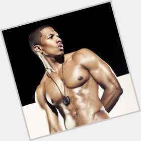 Nick Cannon Athletic body,  black hair & hairstyles