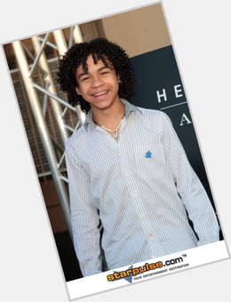 Noah Gray Cabey Slim body,  black hair & hairstyles