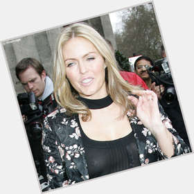 Patsy Kensit Average body,  blonde hair & hairstyles