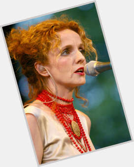 Patty Griffin Slim body,  red hair & hairstyles