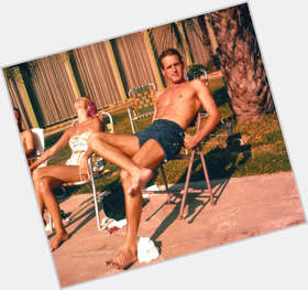 Paul Newman Athletic body,  light brown hair & hairstyles